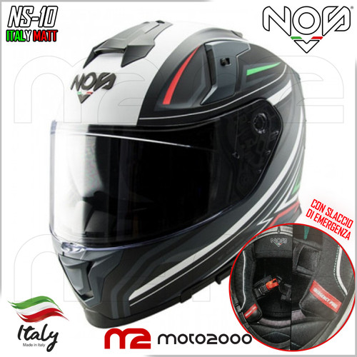 Casco integrale mig - ns-10, nos