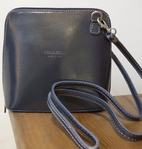 Borsa tracolla vera pelle - tracolla,