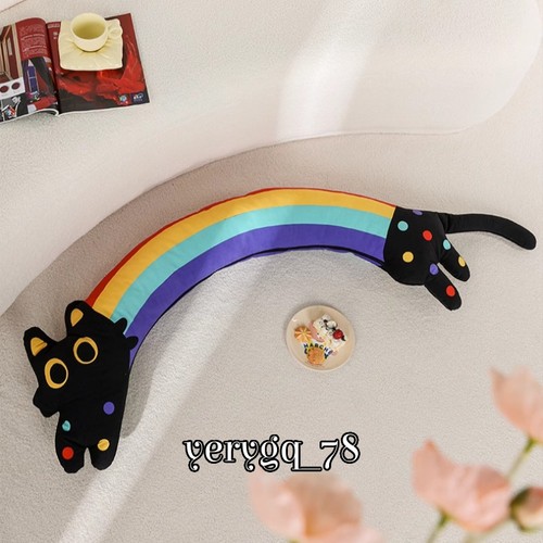 Original colorful rainbow cat - original,