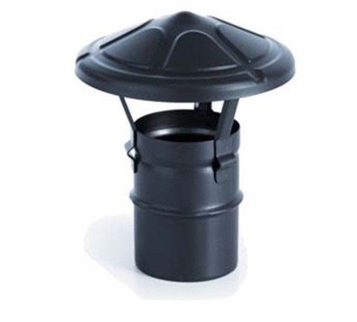 Comignolo cinese acciaio nero - comignolo,