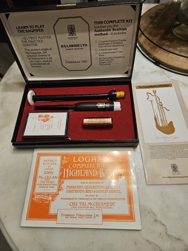 Vintage lawrie cornamusa - r.g.,