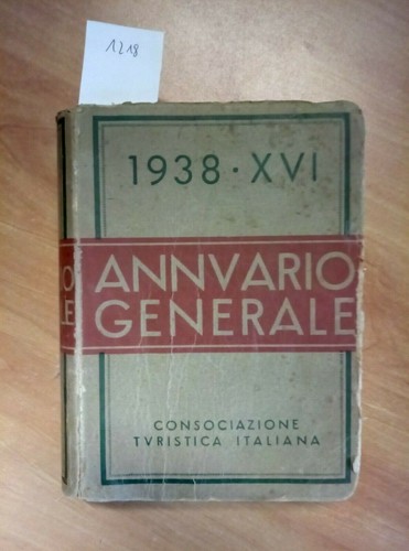 Annuario generale 1938 xvi - annuario,