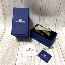 Swarovski gold double bracelet - swarovski,