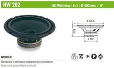 Ciare  HW202 hi-fi woofer altoparlante 90W rms  20 cm 8 ohm  made in Italy