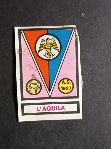 Figurina scudetto calciatori - figurina,