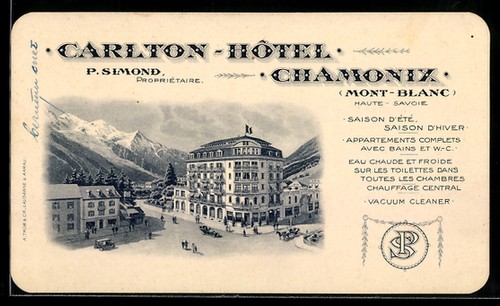 Cpa chamonix mont blanc - chamonix, /mont-blanc