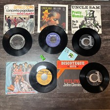 Pretty Woman + altri 45 giri anni ’70 – Lotto 5 Vinili