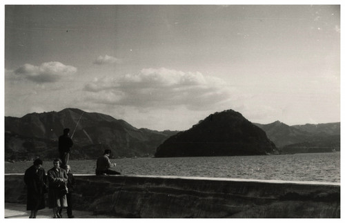 Japon numazu vue sur l - sur, l'ile