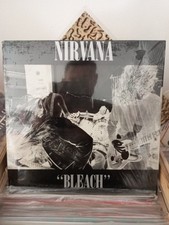 NIRVANA - " Bleach " - US Press - 1989 Mint/Nm In Shrink !! Only 2000 Black