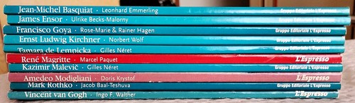 Lotto monografie arte - 10,