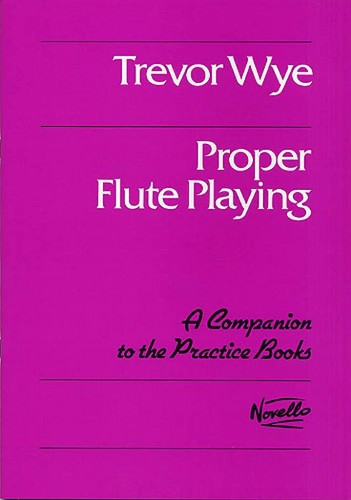 Proper flute playing trevor - flute,