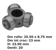 CROCIERA SEMIASSE TRIPOIDE