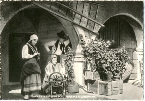 Costumi carnici 1956 - carnici, (udine)