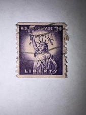 RARO FRANCOBOLLO US LIBERTY