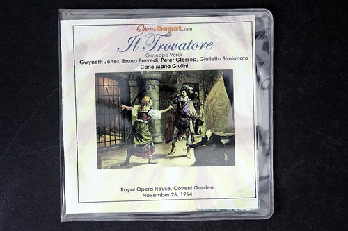Verdi trovatore 2 cds - trovatore,