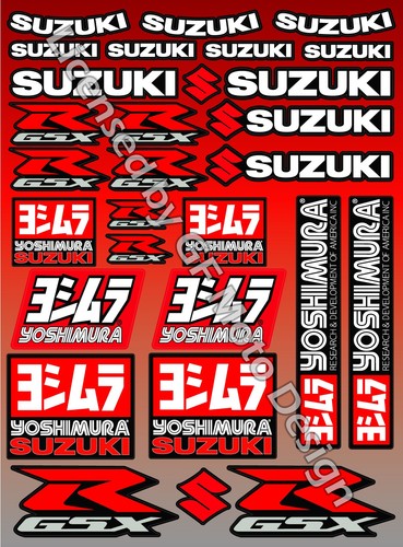 Set decalcomanie suzuki - set, gsx-r