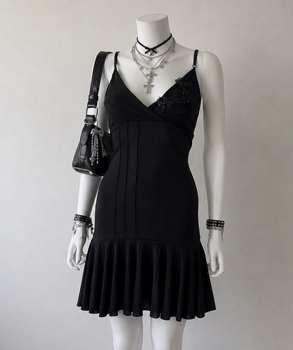 Mini abito bodycon - , orlo