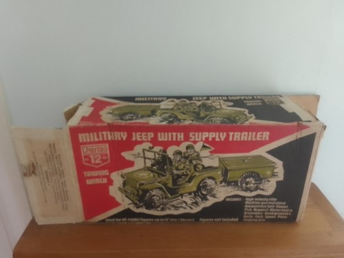 Jeep militare rimorchio - e,