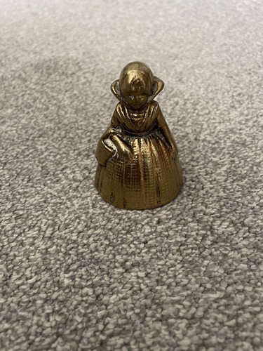 Antique brass hand bell the - bell, in