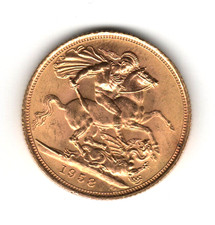 STERLINA D'ORO  regina  ELISABETTA II° - 1958 - "fiocchetto"