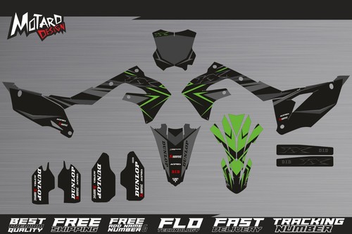 Kit grafica per kawasaki - kit, kx