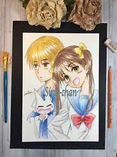 DISEGNO PERSONAGGIO ANIME E MANGA " kodomo no omocha / Rossana" FOGLIO A4