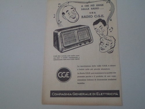 Advertising pubblicità 1950 - advertising,