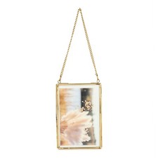 Metallo Antico Ottone e Vetro