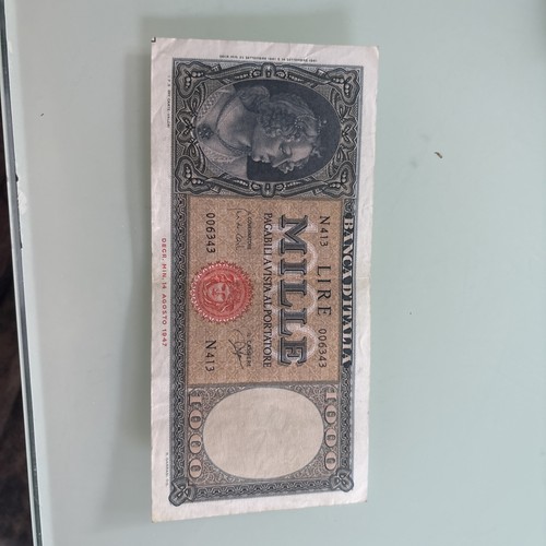 Mille lire ornata - mille, perle