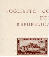 ITALIA REPUBBLICA - 1949 -