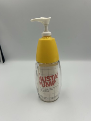 Pompa senape vetro cucina - pompa,