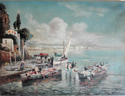 Dipinto olio su tela - dipinto,