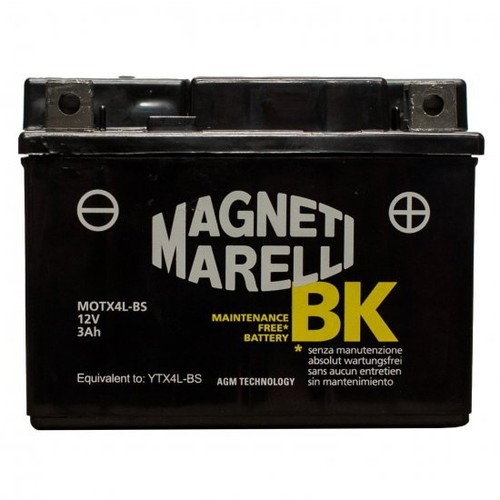Batteria moto magneti marelli - batteria,