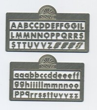 NINIVE 104H Carattere lettere