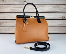 Elegante borsa tote pelle - borsa,