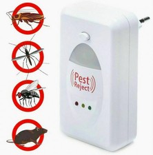 Dispositivo repellente ultrasuoni elettromagnetico per zanzare, insetti, topi e