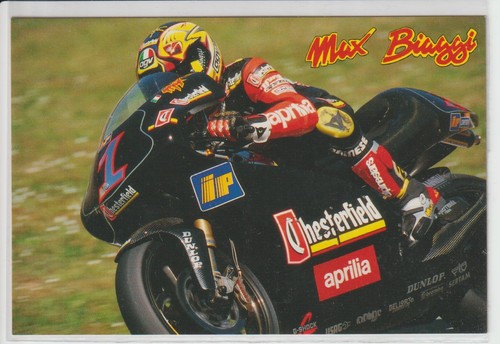 Cartolina max biaggi - cartolina,