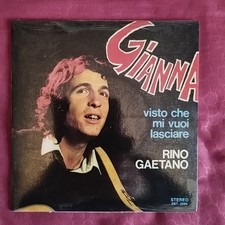 Rino Gaetano.Gianna.45 Giri.Sigillato. Ristampa Anno  2019