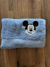 Asciugamano blu Topolino