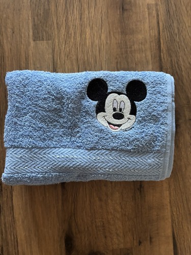 Asciugamano blu topolino - asciugamano,