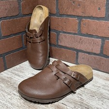 Zoccoli sandali Birkis marroni