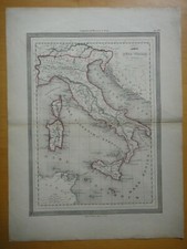 1875 circa-Carta dell'ITALIA