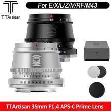 Obiettivo principale TTArtisan 35 mm F1.4 APS-C per Sony E Nikon Z XF RF EF-M M4/3 L attacco