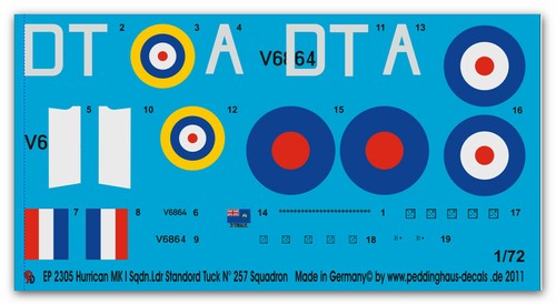 Peddinghaus decals 2305 - 1/72,