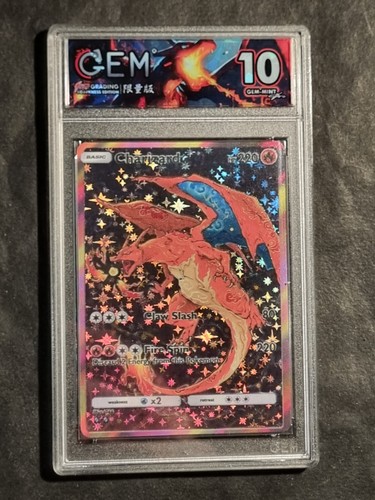 Pokemon charizard graded - charizard,