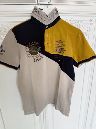 Polo maniche corte aeronautica - maniche,