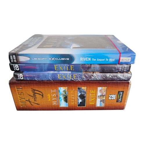 Myst trilogy include - myst,