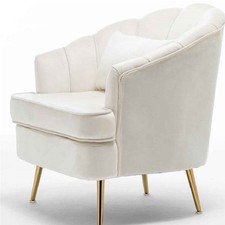 Sedia Poltrona in Tessuto e