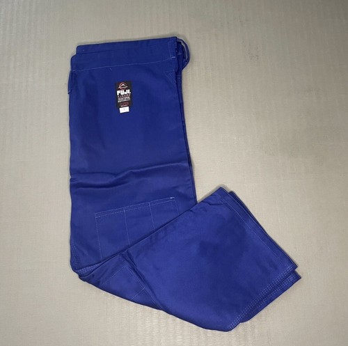 Pantaloni fuji judo blu jiu - fuji,