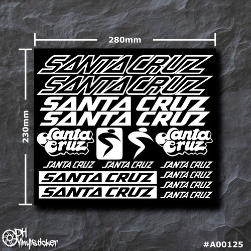 Adesivo santa cruz bianco - bianco, |